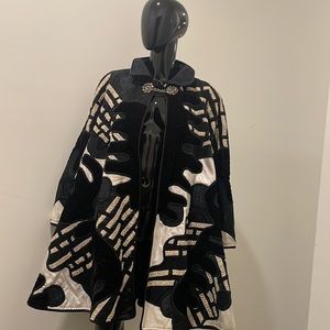 Judith Roberts cape coat